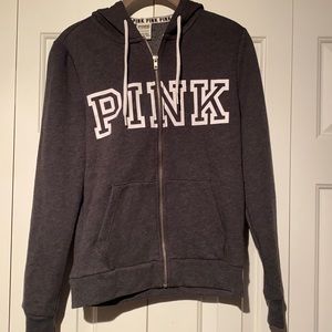 Hooded Full-Zip PINK Hoodie